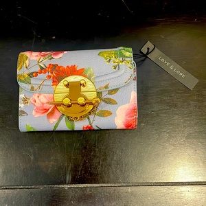 Floral wallet NWT